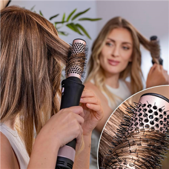 Cecotec Air brush | CeramicCare 10in1 Styler 10-in-1 | Number of heating levels 3 | 1000 W | Black