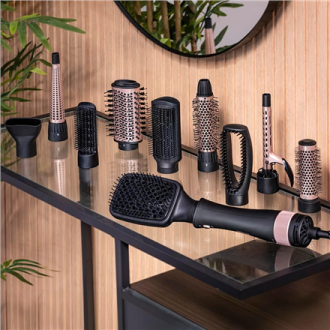 Cecotec Air brush | CeramicCare 10in1 Styler 10-in-1 | Number of heating levels 3 | 1000 W | Black