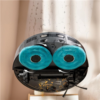 Cecotec Conga X70 | Robot Vacuum Cleaner | Operating time (max) 240 min | Wet&Dry | 5200 mAh | 15000 Pa | Black Cecotec Conga X70 | Robot Vacuum Cleaner | Operating time (max) 240 min | Wet&Dry | 5200 mAh | 15000 Pa | Black