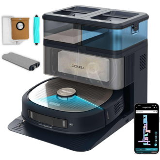 Cecotec Robotic Vacuum Cleaner | Conga Z100 | Operating time (max) 320 min | Wet&Dry | 5200 mAh | Dust capacity 3 L | Black | 20 Cecotec Robotic Vacuum Cleaner | Conga Z100 | Operating time (max) 320 min | Wet&Dry | 5200 mAh | Dust capacity 3 L | Black | 20