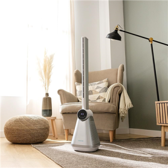 Cecotec EnergySilence 9890 Skyline Bladeless | Tower Fan | Stand Fan | 50 W | Diameter 23 cm | Number of speeds 3 | Oscillation Cecotec EnergySilence 9890 Skyline Bladeless | Tower Fan | Stand Fan | 50 W | Diameter 23 cm | Number of speeds 3 | Oscillation