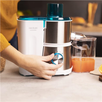 Cecotec | Orbital Juicer | Juice&Fresh 400 Titan White | Type Juicer maker | White/Silver | 400 W | Number of speeds 2 | 20000 R Cecotec | Orbital Juicer | Juice&Fresh 400 Titan White | Type Juicer maker | White/Silver | 400 W | Number of speeds 2 | 20000 R