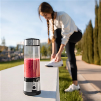 Cecotec Smoothie Blender | WanderlustMix USB | Portable | 126 W | Jar capacity 0.4 L | Ice crushing | Inox Cecotec Smoothie Blender | WanderlustMix USB | Portable | 126 W | Jar capacity 0.4 L | Ice crushing | Inox