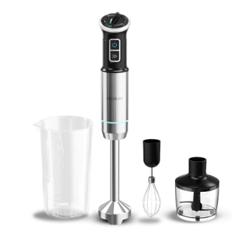 Cecotec Hand blender | Power Neutron 1100MAX Cream&Crush | Hand Blender | 1100 W | Number of speeds Adjustable | Turbo mode | Ch Cecotec Hand blender | Power Neutron 1100MAX Cream&Crush | Hand Blender | 1100 W | Number of speeds Adjustable | Turbo mode | Ch