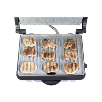 Cecotec Grill | Rock'nGrill 1000 | 1000 W | Electric Grill | Black/Stainless steel Cecotec Grill | Rock'nGrill 1000 | 1000 W | Electric Grill | Black/Stainless steel