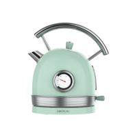 Cecotec Kettle | ThermoSense 420 Vintage | 2200 W | Electric | 1.8 L | Stainless steel | 360 rotational base | Light Green