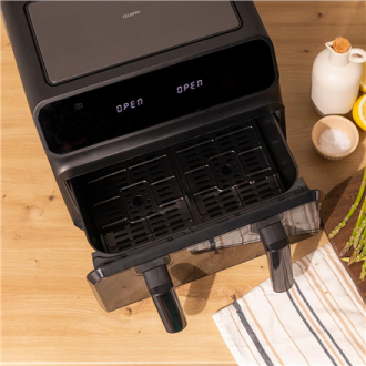 Cecotec Double hot air fryer | Cecofry Advance 9000 Window | Power 2200 W | Capacity 9 L | Black Cecotec Double hot air fryer | Cecofry Advance 9000 Window | Power 2200 W | Capacity 9 L | Black