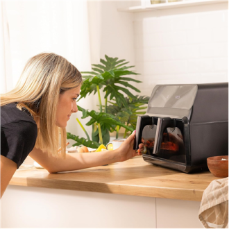 Cecotec Double hot air fryer | Cecofry Advance 9000 Window | Power 2200 W | Capacity 9 L | Black Cecotec Double hot air fryer | Cecofry Advance 9000 Window | Power 2200 W | Capacity 9 L | Black