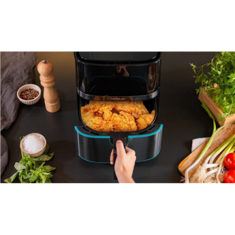 Cecotec Hot air fryer | Cecofry Full InoxBlack 5500 Pro | Power 1700 W | Capacity 5.5 L | Black inox/Black Cecotec Hot air fryer | Cecofry Full InoxBlack 5500 Pro | Power 1700 W | Capacity 5.5 L | Black inox/Black
