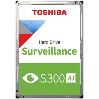 Toshiba Hard Drive BULK/OEM | S300 AI Surveillance | 7200 RPM | 8000 GB Toshiba Hard Drive BULK/OEM | S300 AI Surveillance | 7200 RPM | 8000 GB