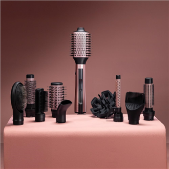 Cecotec Air Brush | CeramicCare 10in1 AirBrush | Ion conditioning | Number of heating levels 3 | 1200 W | Black/Pink