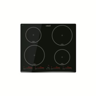 CATA Hob | INSB 6430 BK | Induction | Number of burners/cooking zones 4 | Touch | Timer | Black CATA Hob | INSB 6430 BK | Induction | Number of burners/cooking zones 4 | Touch | Timer | Black