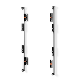 EDBAK ULS3337 Universal LED System for 3 cabinets 600 x 337.5 | Black