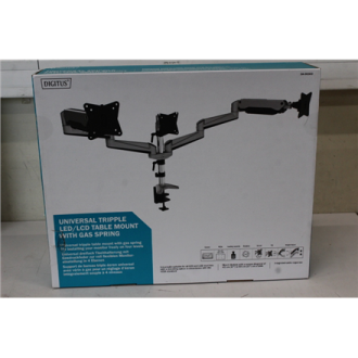 SALE OUT. DIGITUS Triple monitor mount, 3x 27 SALE OUT. DIGITUS Triple monitor mount, 3x 27
