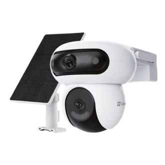 EZVIZ Battery-Powered PT IP Camera with Solar Panel Kit | CS-HB90x/SP | 4+4 MP | 2.8mm/6mm | IP65 | H.264/H.265 | Micro SD, Max. EZVIZ Battery-Powered PT IP Camera with Solar Panel Kit | CS-HB90x/SP | 4+4 MP | 2.8mm/6mm | IP65 | H.264/H.265 | Micro SD, Max.