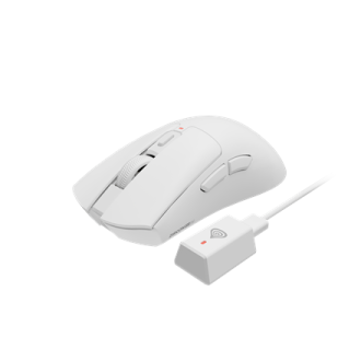 Genesis Gaming Mouse | Zircon 880 Pro 8k | Wireless | 2.4GHz, Bluetooth | White Genesis Gaming Mouse | Zircon 880 Pro 8k | Wireless | 2.4GHz, Bluetooth | White