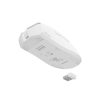 Genesis Zircon 880 | Wireless | Gaming Mouse | White | 2.4 GHz, Bluetooth, USB Genesis Zircon 880 | Wireless | Gaming Mouse | White | 2.4 GHz, Bluetooth, USB