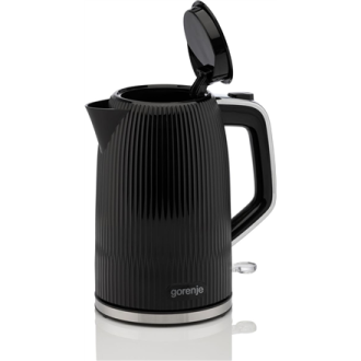 Gorenje K17DPB | Kettle | Electric | 1.7 L | 2200 W | Plastic/Stainless steel | 360 rotational base | Black Gorenje K17DPB | Kettle | Electric | 1.7 L | 2200 W | Plastic/Stainless steel | 360 rotational base | Black