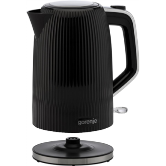 Gorenje K17DPB | Kettle | Electric | 1.7 L | 2200 W | Plastic/Stainless steel | 360 rotational base | Black Gorenje K17DPB | Kettle | Electric | 1.7 L | 2200 W | Plastic/Stainless steel | 360 rotational base | Black