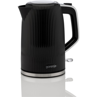 Gorenje K17DPB | Kettle | Electric | 1.7 L | 2200 W | Plastic/Stainless steel | 360 rotational base | Black Gorenje K17DPB | Kettle | Electric | 1.7 L | 2200 W | Plastic/Stainless steel | 360 rotational base | Black
