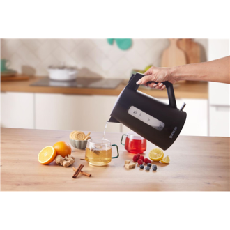 Gorenje K17OPB | Kettle | Electric | 2200 W | 1.7 L | Plastic | 360 rotational base | Black Gorenje K17OPB | Kettle | Electric | 2200 W | 1.7 L | Plastic | 360 rotational base | Black