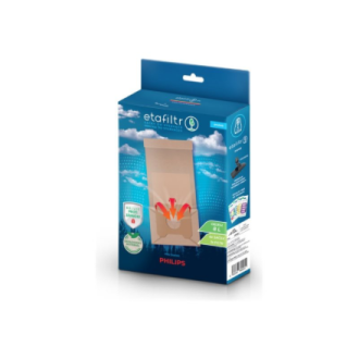 ETA Dust bags for AEG, Electrolux and Philips vacuum cleaners | ETAPHI5 | 4 pc(s) | Brown ETA Dust bags for AEG, Electrolux and Philips vacuum cleaners | ETAPHI5 | 4 pc(s) | Brown