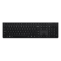 Lenovo Professional Wireless Rechargeable Keyboard | Keyboard | Wireless | Bluetooth | Nordic | Grey Lenovo Professional Wireless Rechargeable Keyboard | Keyboard | Wireless | Bluetooth | Nordic | Grey