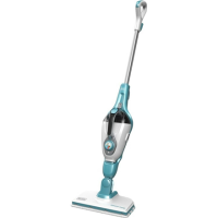 BLACK & DECKER 9in1 Steam cleaner | FSMH1351SM-QS | Power 1300 W | Water tank capacity 0.5 L | Teal/White BLACK & DECKER 9in1 Steam cleaner | FSMH1351SM-QS | Power 1300 W | Water tank capacity 0.5 L | Teal/White