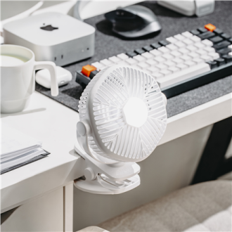 Adler Rechargeable fan with clip | AD 7335 | Table Fan | 6 W | Diameter 12.7 cm | Number of speeds 3 | Oscillation | White Adler Rechargeable fan with clip | AD 7335 | Table Fan | 6 W | Diameter 12.7 cm | Number of speeds 3 | Oscillation | White