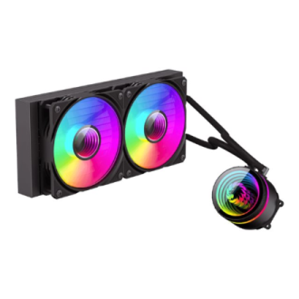 Gamemax CPU Liquid Cooler | ICEBURG 240 INFINITY | Black Gamemax CPU Liquid Cooler | ICEBURG 240 INFINITY | Black