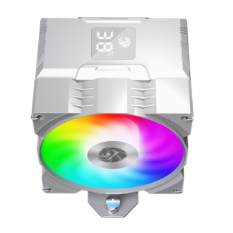 Gamemax GAMMA 90 DIGITAL WH | CPU Air Cooler | White Gamemax GAMMA 90 DIGITAL WH | CPU Air Cooler | White