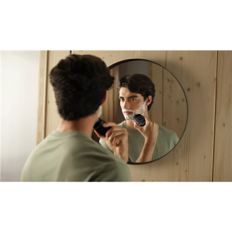 Philips Compact Shaver | S591/05 500 Series | Operating time (max) 40 min | Wet & Dry | Lithium Ion | Metallic Black Philips Compact Shaver | S591/05 500 Series | Operating time (max) 40 min | Wet & Dry | Lithium Ion | Metallic Black