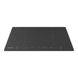 Whirlpool WB B8360 NE BM | Hob | Induction | Number of burners/cooking zones 4 | Electronic | Black | Timer