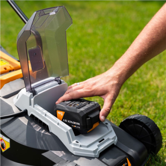 Batavia B.V. 18V Cordless Lawn Mower, 32 cm, Without battery and charger | Mowing Area 200 m Batavia B.V. 18V Cordless Lawn Mower, 32 cm, Without battery and charger | Mowing Area 200 m