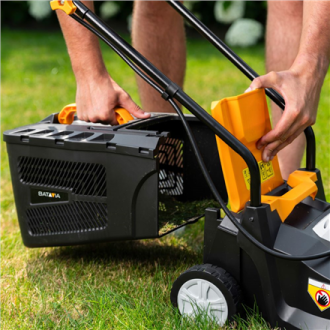 Batavia B.V. 18V Cordless Lawn Mower, 32 cm, Without battery and charger | Mowing Area 200 m Batavia B.V. 18V Cordless Lawn Mower, 32 cm, Without battery and charger | Mowing Area 200 m