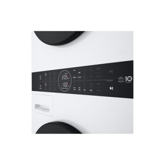LG | Washing machine with dryer | WT1210WWF | Energy efficiency class A | Front loading | Washing capacity 12 kg | Depth 66 cm |
