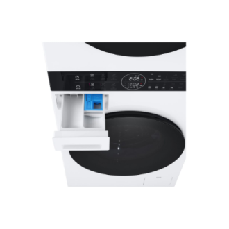 LG | Washing machine with dryer | WT1210WWF | Energy efficiency class A | Front loading | Washing capacity 12 kg | Depth 66 cm |