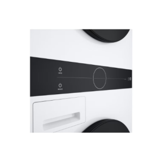 LG | Washing machine with dryer | WT1210WWF | Energy efficiency class A | Front loading | Washing capacity 12 kg | Depth 66 cm |