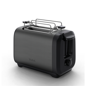 TEFAL Subito TT5S18E0 | Number of slots 2 | Power 1200 W | Black | Housing material Stainless steel/Plastic TEFAL Subito TT5S18E0 | Number of slots 2 | Power 1200 W | Black | Housing material Stainless steel/Plastic