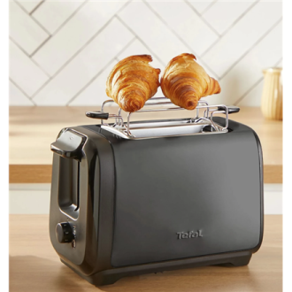 TEFAL Subito TT5S18E0 | Number of slots 2 | Power 1200 W | Black | Housing material Stainless steel/Plastic TEFAL Subito TT5S18E0 | Number of slots 2 | Power 1200 W | Black | Housing material Stainless steel/Plastic