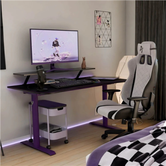 Arozzi Gaming Desk | Arena Medium | Purple Arozzi Gaming Desk | Arena Medium | Purple