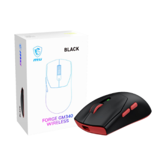 MSI FORGE GM340 | Wireless | 2.4 GHz, Bluetooth, USB 2.0 MSI FORGE GM340 | Wireless | 2.4 GHz, Bluetooth, USB 2.0