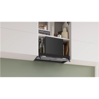 Bosch DBB65CC60 | Hood | Canopy | Energy efficiency class B | Width 60 cm | Mechanical | 582 m /h | Matte Black | LED Bosch DBB65CC60 | Hood | Canopy | Energy efficiency class B | Width 60 cm | Mechanical | 582 m /h | Matte Black | LED