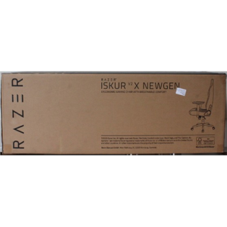 SALE OUT. | Razer Iskur V2 X NewGen | Gaming Chair | Black/Green | DAMAGED PACKAGING, ITEM SCRATCHED, DIRTY PARTS | 36 month(s) SALE OUT. | Razer Iskur V2 X NewGen | Gaming Chair | Black/Green | DAMAGED PACKAGING, ITEM SCRATCHED, DIRTY PARTS | 36 month(s)