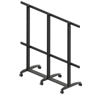 EDBAK Floor stand | TRV400.006 Videoconferencing trolley for Samsung | Height adjustment | 130 EDBAK Floor stand | TRV400.006 Videoconferencing trolley for Samsung | Height adjustment | 130