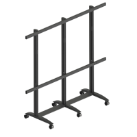 EDBAK Floor stand | TRV400.006 Videoconferencing trolley for Samsung | Height adjustment | 130 EDBAK Floor stand | TRV400.006 Videoconferencing trolley for Samsung | Height adjustment | 130