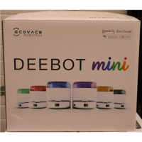 SALE OUT. Ecovacs DEEBOT mini Vacuum cleaner, Robot, Wet&Dry, ZeroTangle Technology, Agile Navigation, White/Blue + Auto-empty s SALE OUT. Ecovacs DEEBOT mini Vacuum cleaner, Robot, Wet&Dry, ZeroTangle Technology, Agile Navigation, White/Blue + Auto-empty s