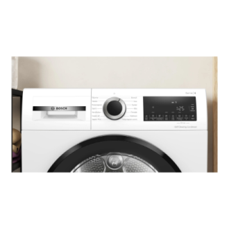 Bosch Dryer Machine | WQG2420PSN | Energy efficiency class A++ | Front loading | 9 kg | Heat pump | LED | Depth 61.3 cm | White Bosch Dryer Machine | WQG2420PSN | Energy efficiency class A++ | Front loading | 9 kg | Heat pump | LED | Depth 61.3 cm | White