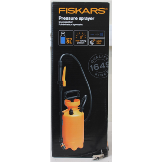 SALE OUT. | Fiskars Pressure Sprayer, 5 L | DAMAGED PACKAGING SALE OUT. | Fiskars Pressure Sprayer, 5 L | DAMAGED PACKAGING