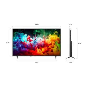 LG QNED 4K AI Mini LED TV | 65QNED70B3C | 65 | Smart TV | webOS | UHD | Black LG QNED 4K AI Mini LED TV | 65QNED70B3C | 65 | Smart TV | webOS | UHD | Black